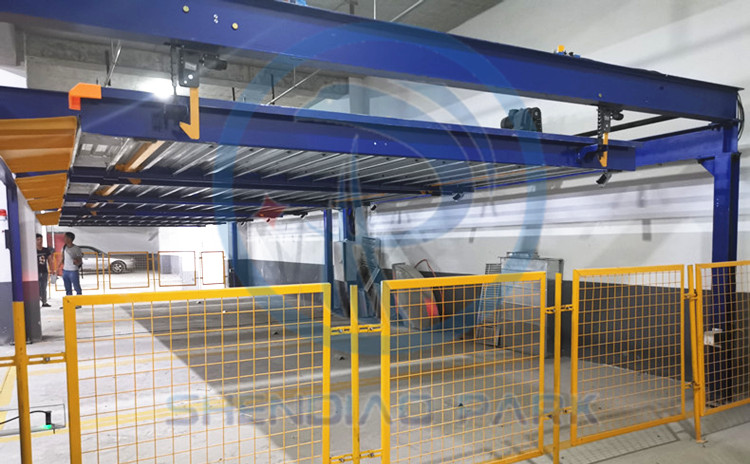 浙江臺州工廠案例:神雕智能雙層簡易升降機(jī)械車位